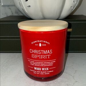 Scentsational Wood Wick Natural Soy Candle